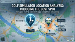 golf simulator business location