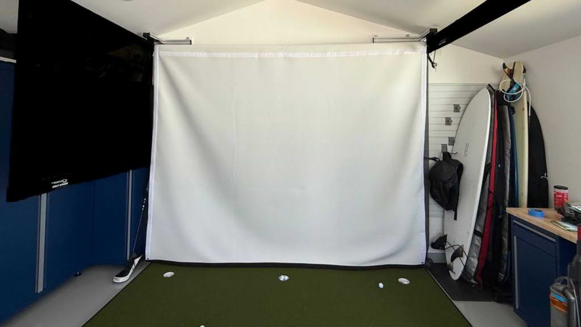 diy golf simulator