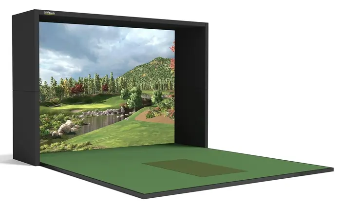 golf simulator enclosures