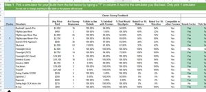 Golf Sim Design Tool
