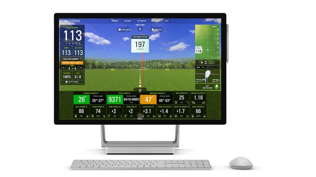 golf simulator software