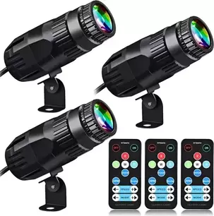 Tarpop 3 Pcs Pinspot Lights