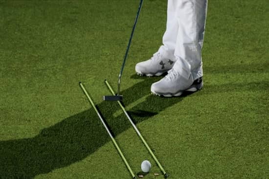 Alignment Stick Putting Drill