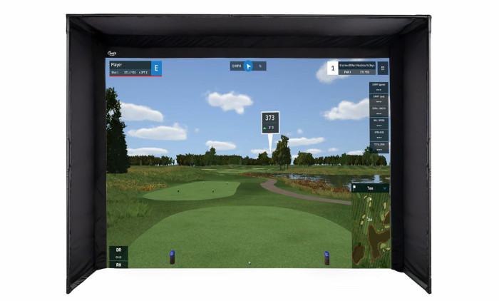 Carl's Place DIY Golf Simulator Enclosure