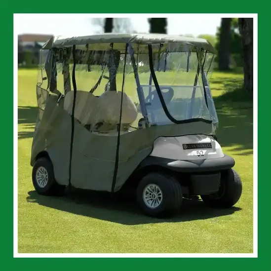 Winter golf cart cover