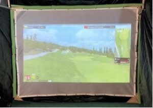hang golf impact screen