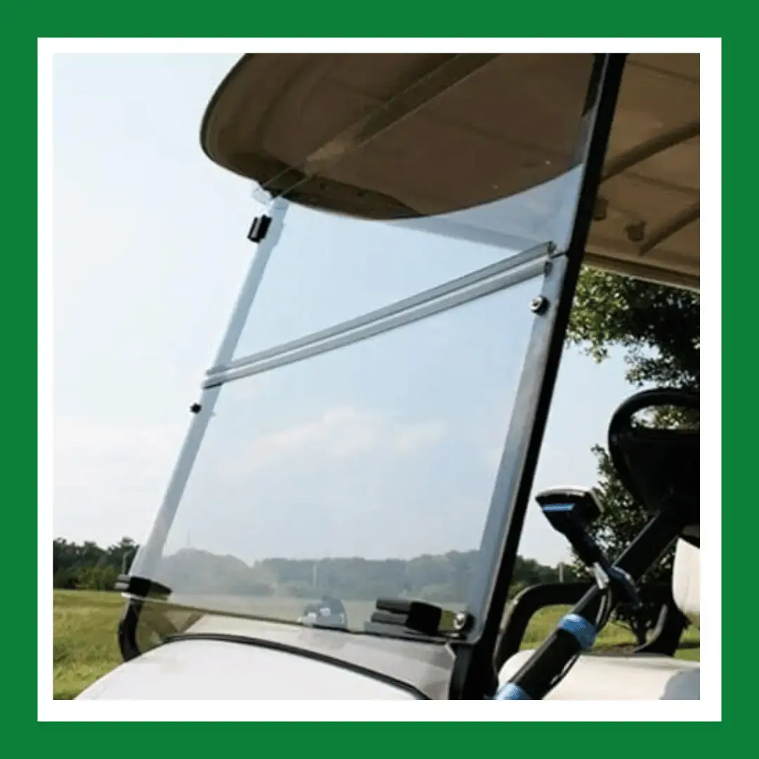 Foldable Acrylic Golf Cart Windshield