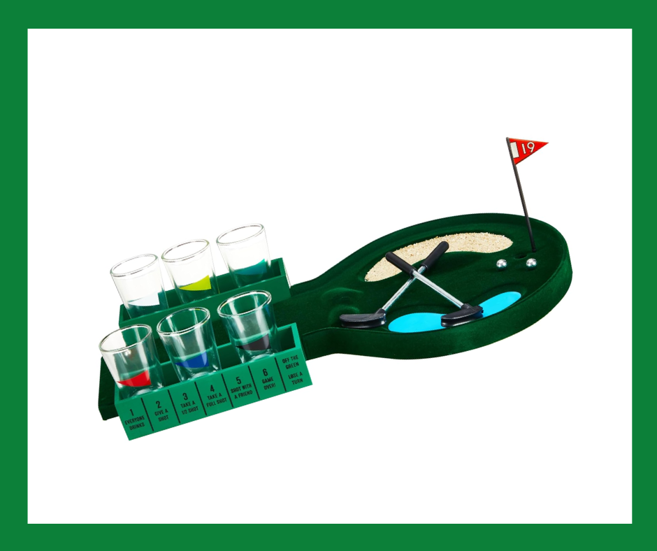 Foster & Rye Putt & Shot Mini Golf Drinking Game