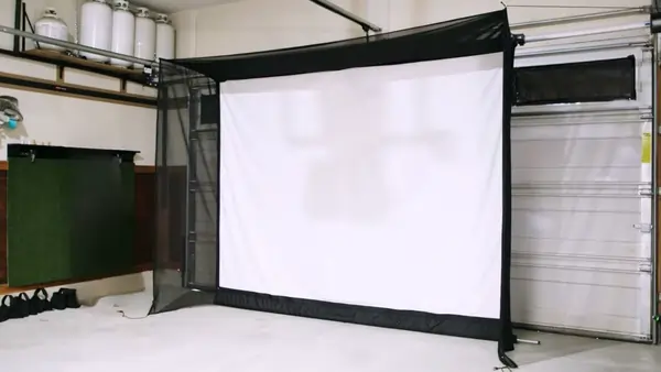 golf impact screen hanging
