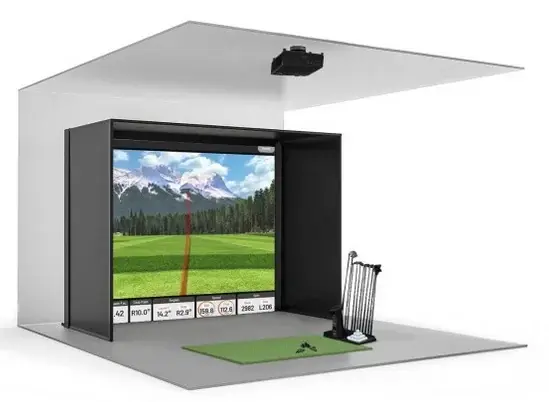 best garage golf simulator