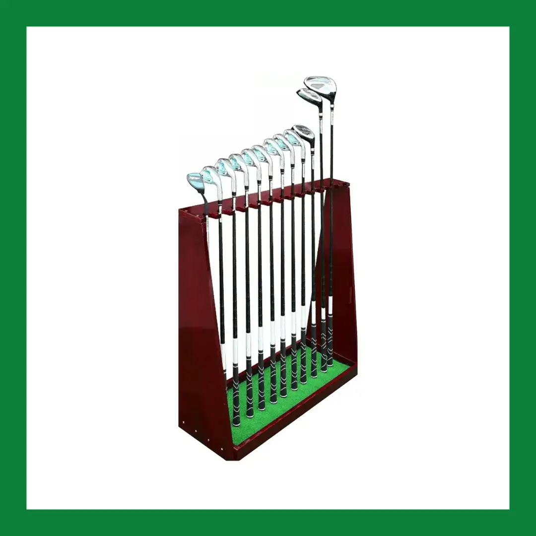 Golf Club Holder Stand