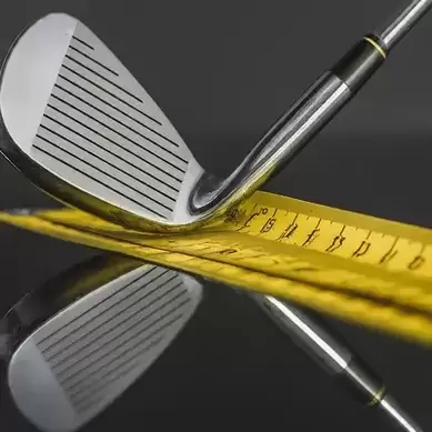 Golf club length calculator graphic