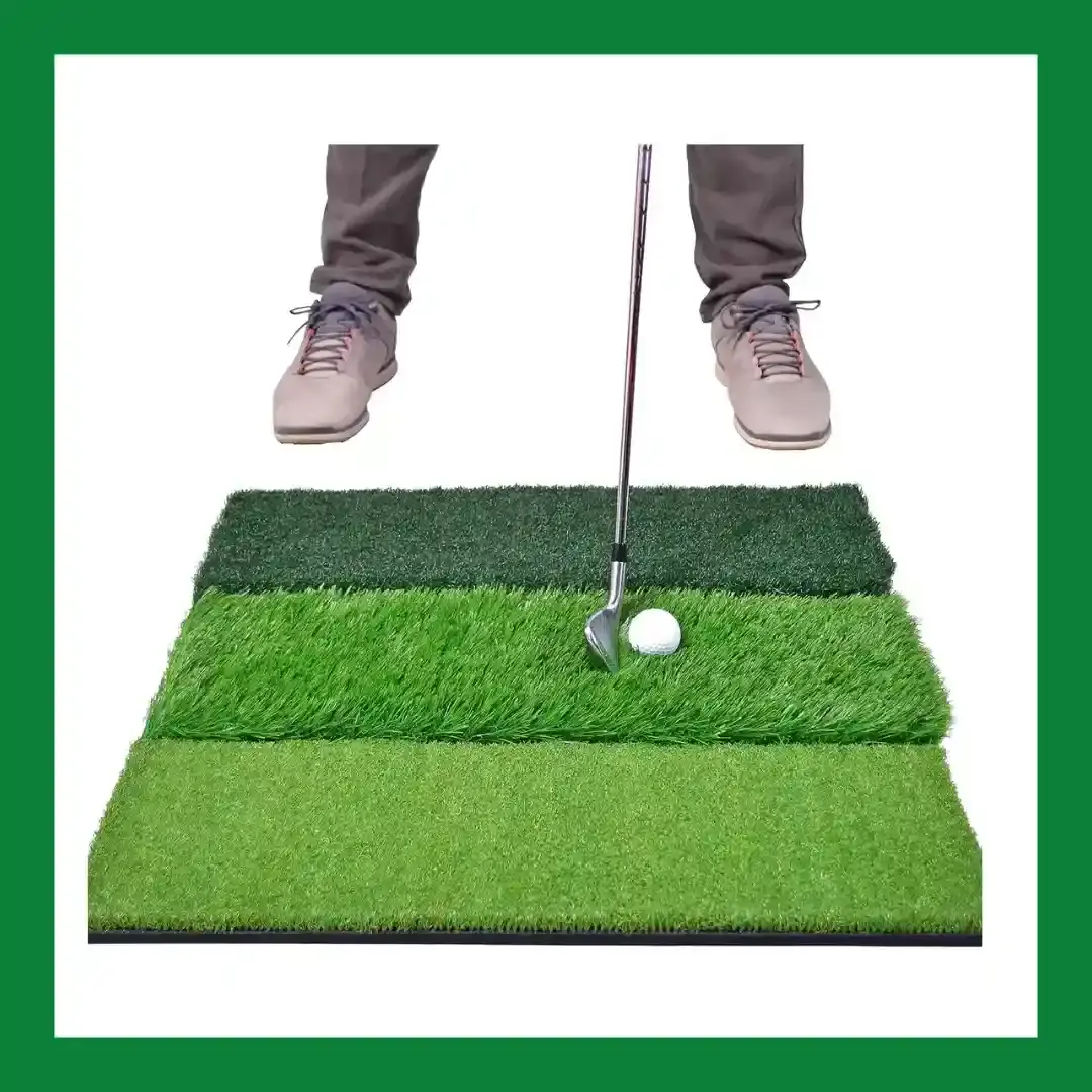 GoSports Tri-Turf XL Golf Hitting Strip–Most Versatile