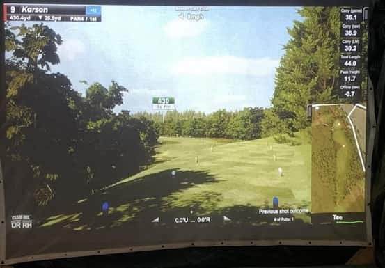 Swing Caddie SC4 Simulator