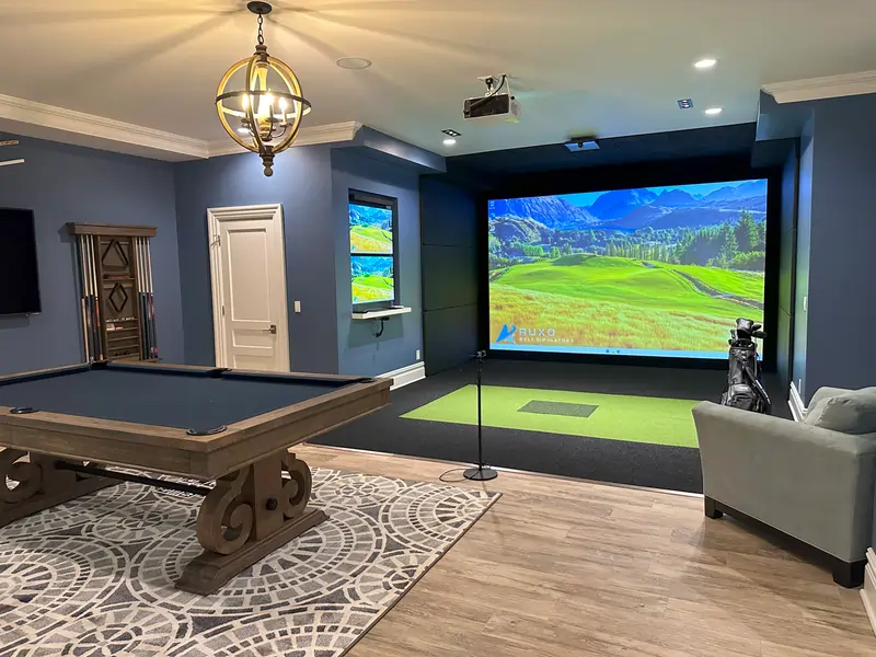 golf simulator cost