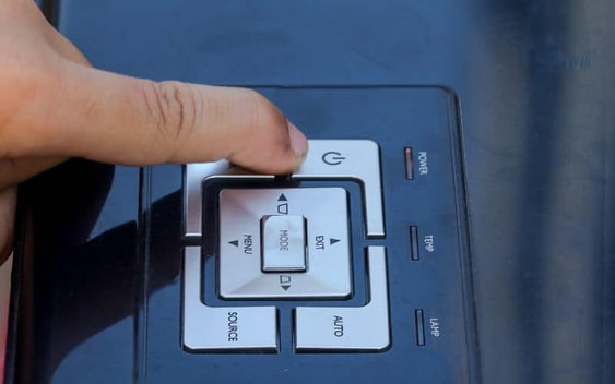 Projector Power Button