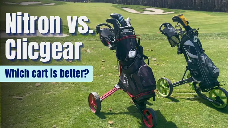 BagBoy Nitron vs Clicgear YouTube video