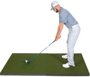 golf hitting mat