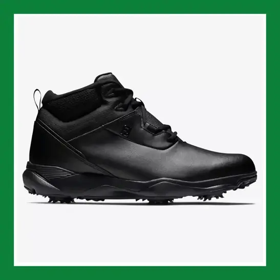 Waterproof winter golf shoes