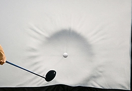 sound proofing golf simulator impact screen