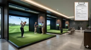 commercial golf simulator business insurance