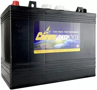Crown T-1275 12 volt golf cart battery