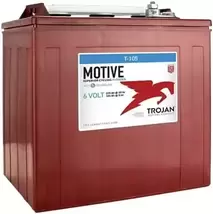Trojan T-105 6 volt golf cart battery