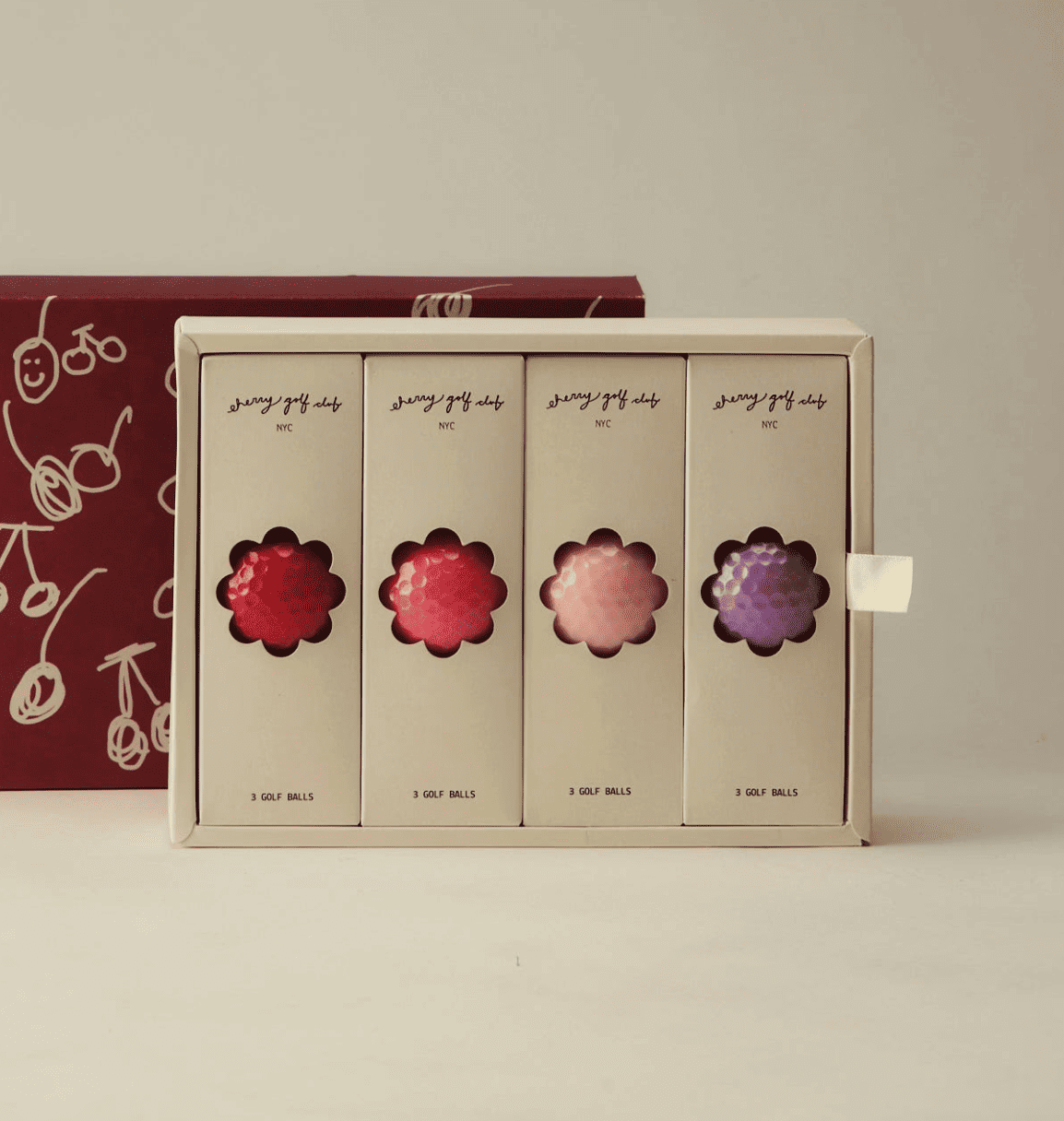 Cherry Golf Club golf balls, one of the best gifts for golfers