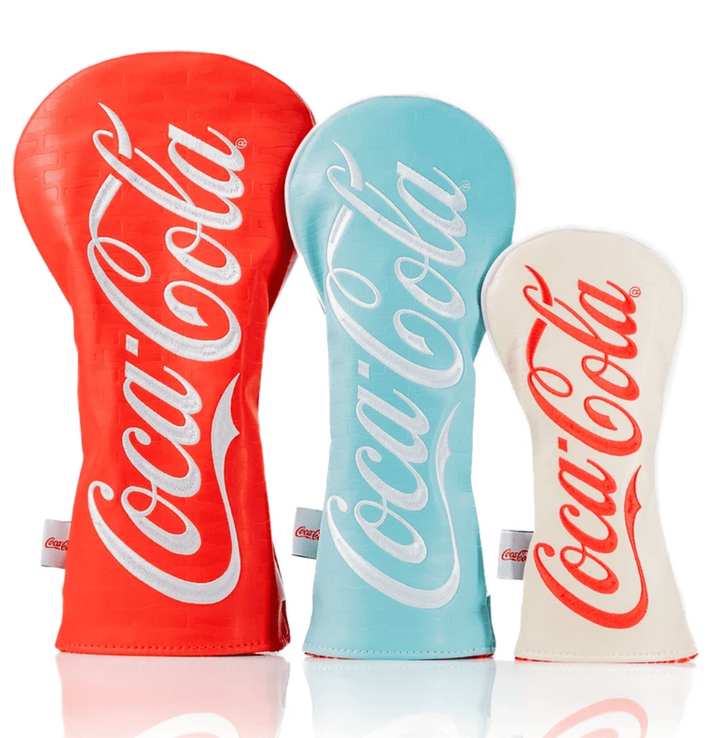 Coca-Cola golf headcover set, one of the best gifts for golfers