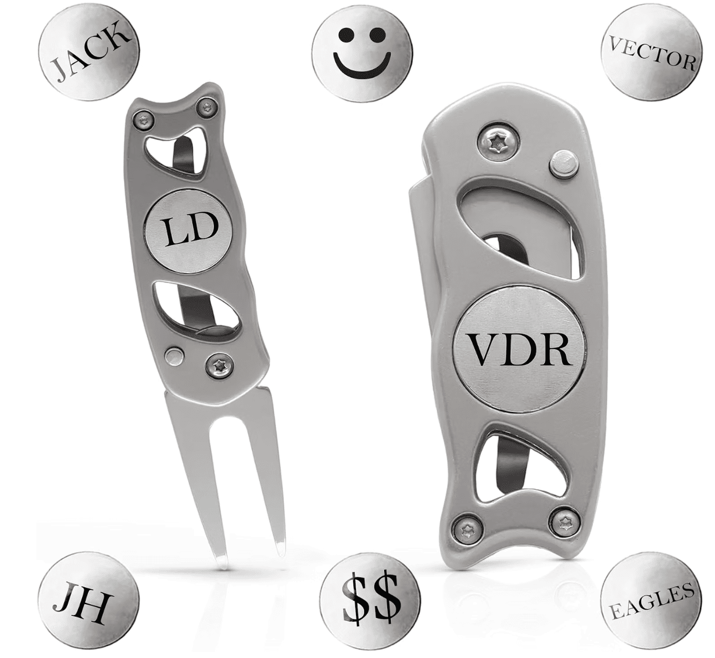 Engraved divot tool, one of the best gifts for golfers who are beginners