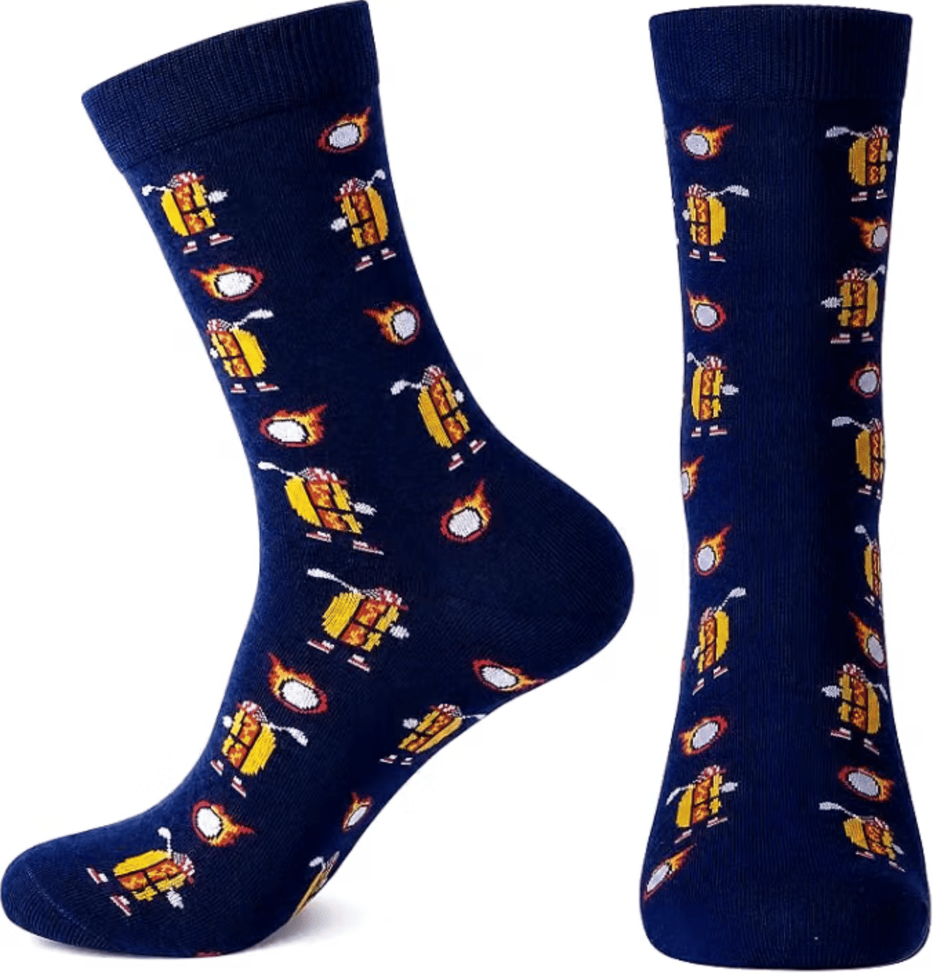 Hot dog golf socks, one of the best gifts for golfers