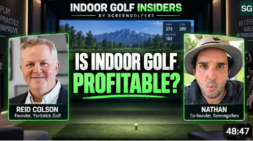 Golf Simulator Profitability Podcast on YouTube