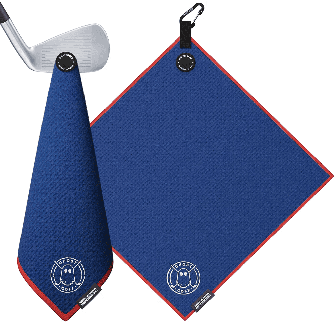 Ghost Golf magnetic golf towel, one of the best gifts for golfers under $50