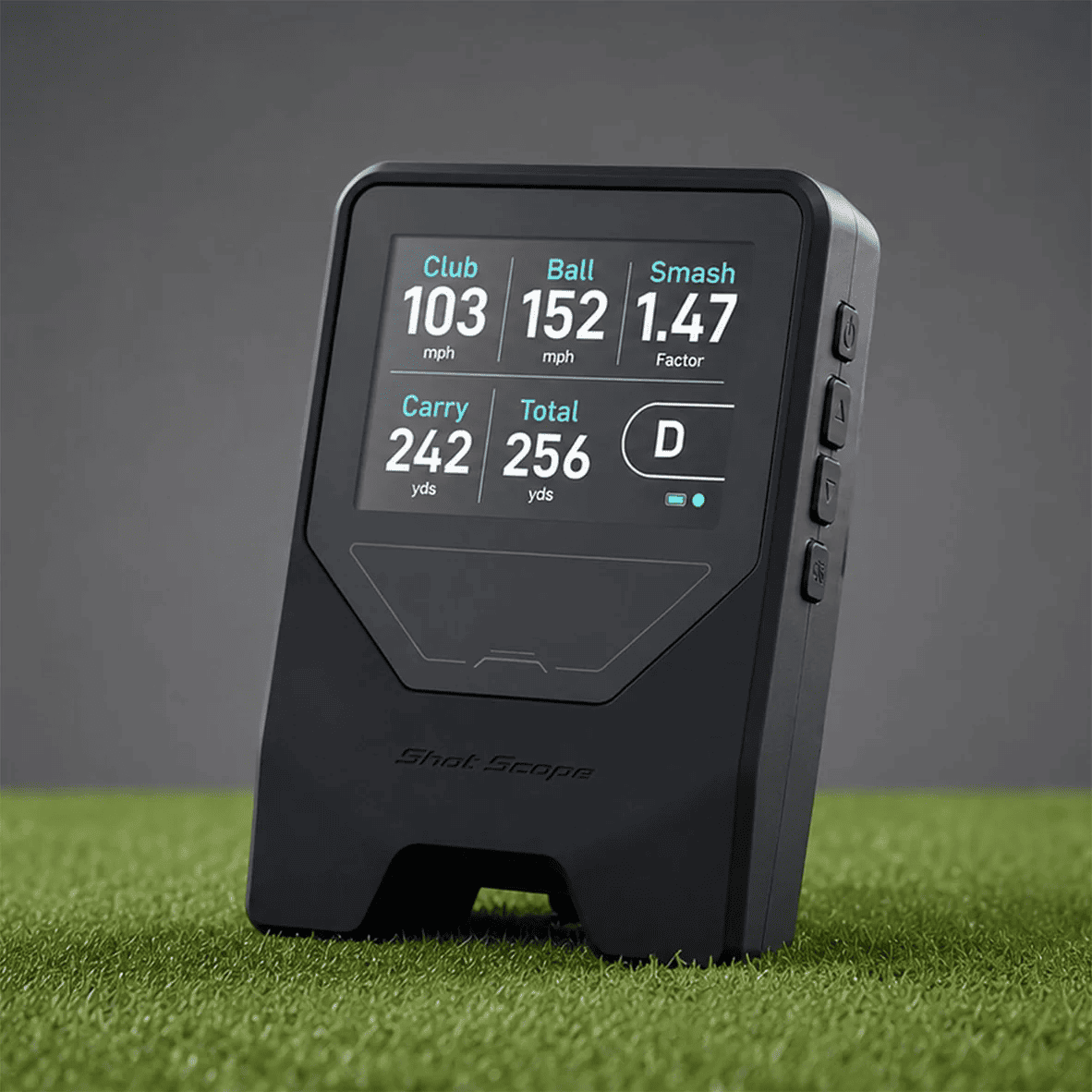 Shot Scope LM1 launch monitor, one of the best gifts for golfers on a budget