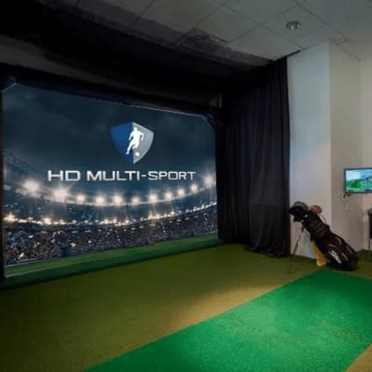 HD Golf simulator package, commercial golf simulator cost